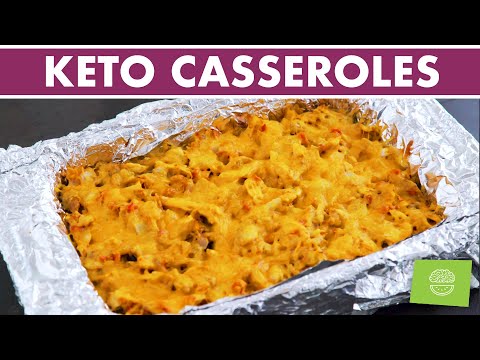 Keto Casserole Recipes! Easy Freezer Meal Prep!