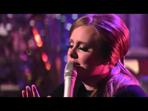 アデルは、レターマンであなたが私の愛を感じるライブを作る (Adele   Make You Feel My Love Live on Letterman)