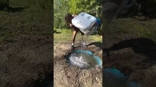 I Made A Budget Watering Hole For Deer!! #hunting #deer #fishing