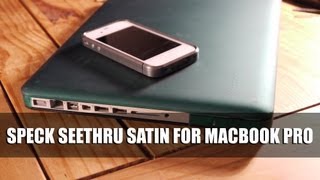 Video thumbnail for Speck SeeThru Satin Review (Macbook Pro 13") by Matt Gray