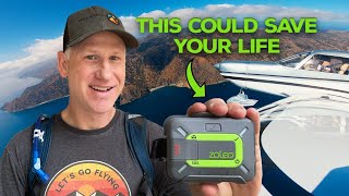 Flying to Catalina with the ZOLEO locator- texting at 10K feet, SOS functions, full REVIEW