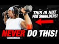 NEVER Do THIS Shoulder Exercise! (INSTEAD DO THIS!)