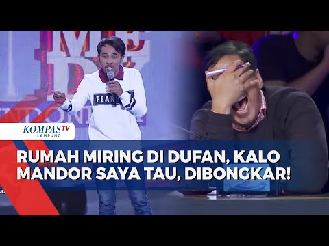 Ngakak! Stand up Didi Kuli Bangunan: Rumah Miring di Dufan Bikin Malu Komunitas