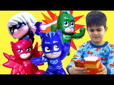Heroes vs Villains! ✨ PJ Masks Creations Episode 💜NEW SERIES ⭐️