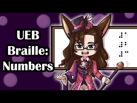 Learn Unified English Braille: Numbers