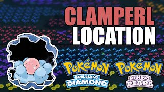 Pokemon Brilliant Diamond & Shining Pearl - How To Get Clamperl
