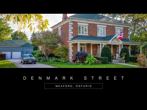 A century home for sale in Meaford, Ontario, Canada