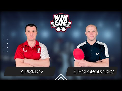 12:15 Serhii Pisklov - Evhenii Holoborodko West 2 WIN CUP 19.08.2024 | TableTennis WINCUP