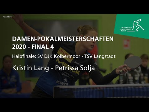Kristin Lang - Petrissa Solja - Pokal Final Four 2020