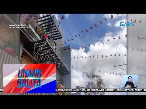 Perang papel, ginawang banderitas sa Agawan Festival Unang Balita
