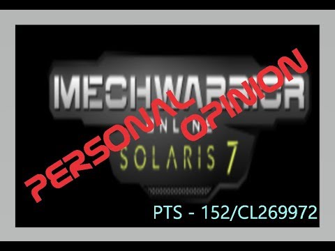 My opinion of the MWO Alpha Balance Public Test