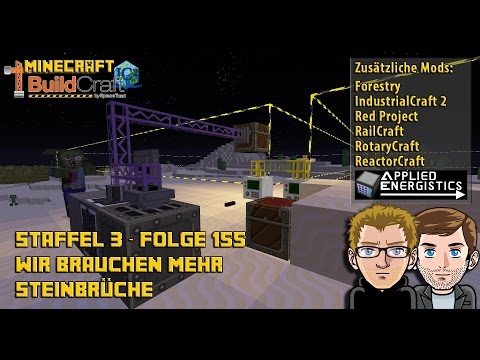 Let´s Play Buildcraft [HD] S03E156 - Wir brauchen mehr Steinbrüche