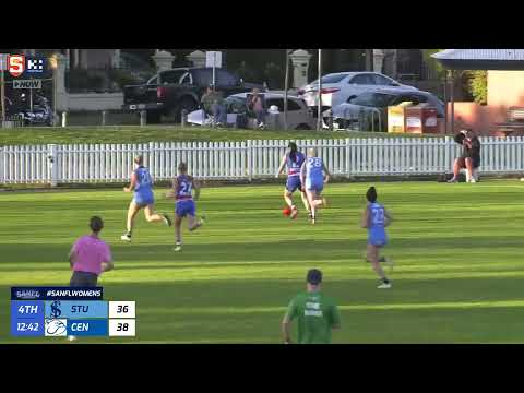 Round 9 SANFLW Macca's Moment - Katelyn Rosenzweig (Central District)