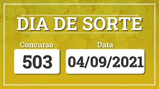 Capa de DIA DE SORTE 503