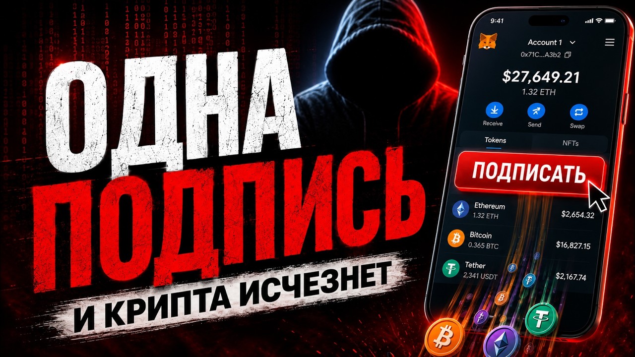 Никогда не делай ЭТО со своей криптовалютой!