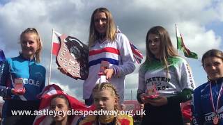 Cycle Speedway British Individuals Under 14 Girls Championships 25th August 2018