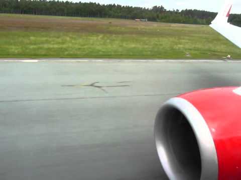 Start nürnberg-La palma D-ABKI richtung west