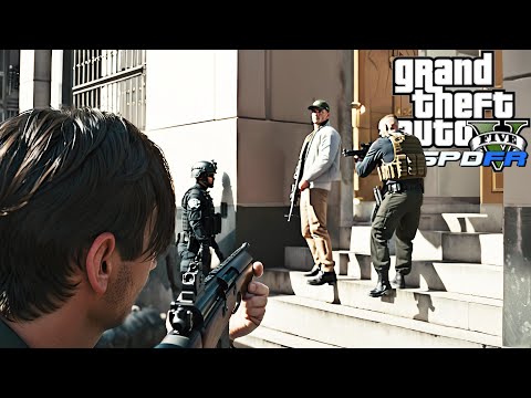 RAPINA IN BANCA CON OSTAGGI - GTA 5 LSPDFR ITA