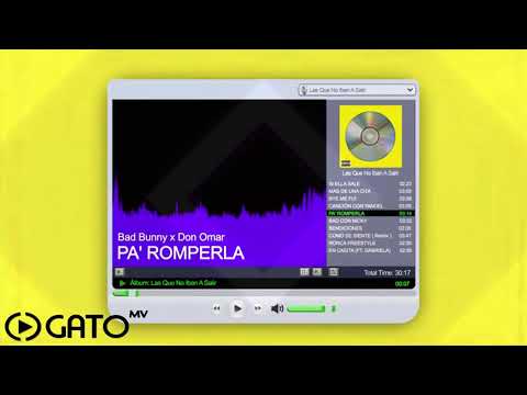 Bad Bunny, Don Omar - PA' ROMPERLA (Extended REMIX DJ GATO MV) #lasquenoibanasalir