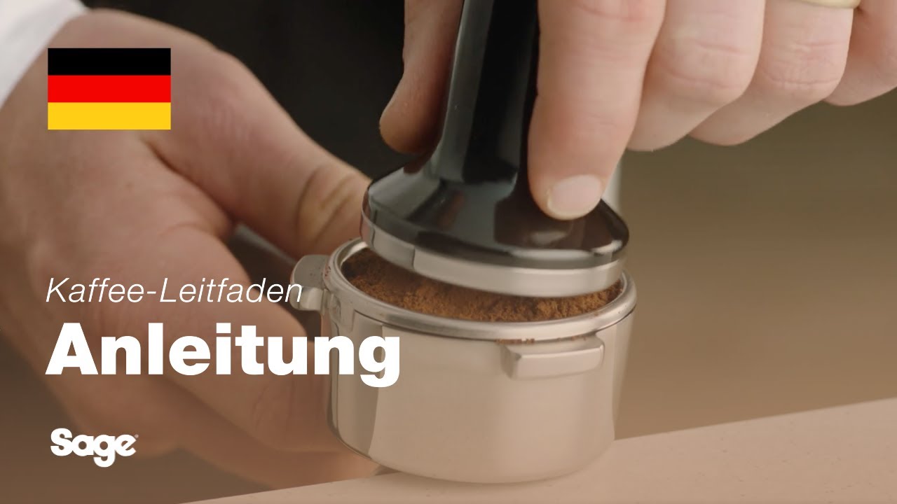 Tutorial für Breville-Kaffee - Tampern und Abstreifen