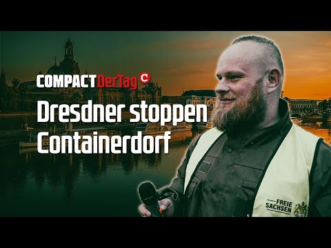 Widerstand: Dresdner stoppen Containerdorf!