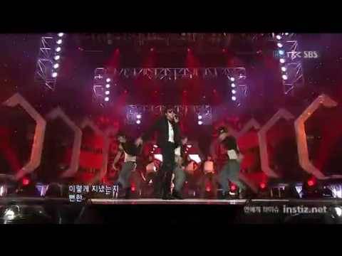 100131 Hyuna (4minute) & Junhyung (Beast B2st) - Change @ Inkigayo