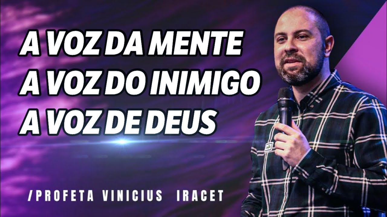 A VOZ DE DEUS, A VOZ DA MENTE E A VOZ DO DIABO - COMO TER CERTEZA QUE É DEUS FALANDO COMIGO