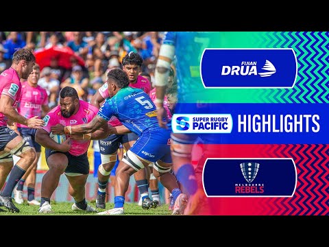 HIGHLIGHTS | FIJIAN DRUA v REBELS | Super Rugby Pacific 2024 | Round 15