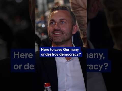 Ulrich Siegmund: Here to save Germany, or destroy democracy? | DW News