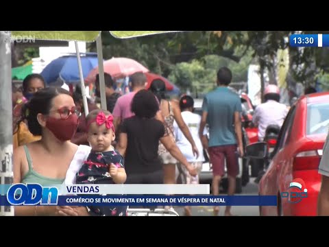 Comércio se movimenta em semana de véspera de natal 20 12 2021