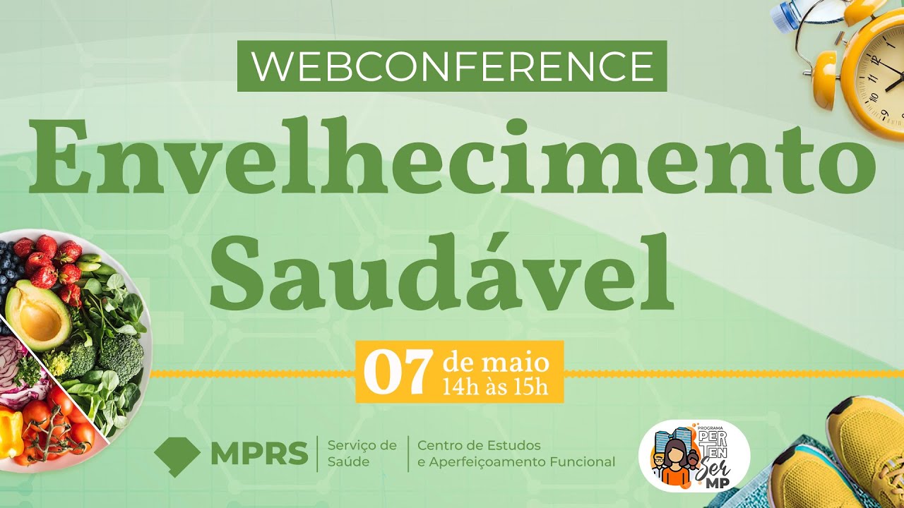 Webconference Envelhecimento Saudável