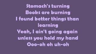 Dropping out of School x1.5 Speed - Brad Sucks Lyric Video