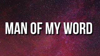 Cover art for Man of My Word (Lil Baby)