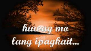 Walang Kapalit (Dingdong Avanzado)