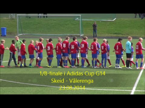 Høydepunkter fra Skeid G14 - Vålerenga 23.08.2014 - 1/8-finale Adidas Cup