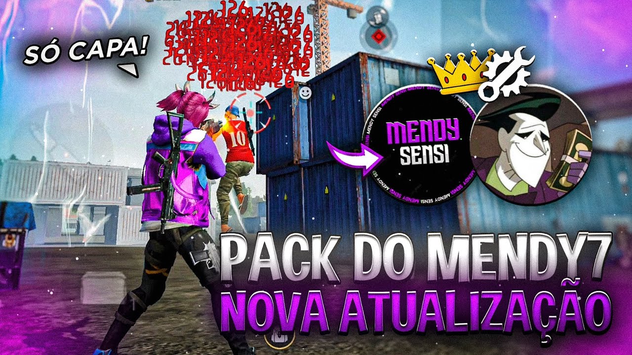 Nova Atualização! 📂 PACK DO MENDY7. SENSI pra [ANDROID e IPHONE] + PAINEL HEADTRICK INJETÁVEL 📲⚙️