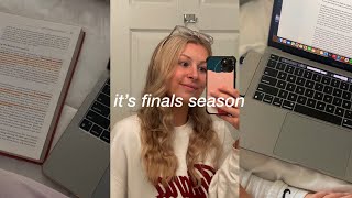 college vlog: how I study for finals, last day of classes, and lots of coffee