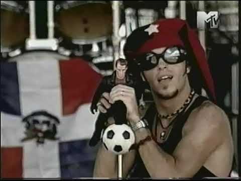 King Chango "Melting Pot"  feat. Arnold Schwarzenegger * MTV Amnistia 98 * Venezuela * Blanquito Man