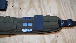 easy made adapter plate for mount non molle gear to molle loops