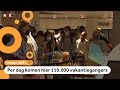 De zomervakantie is begonnen, drukte op Schiphol