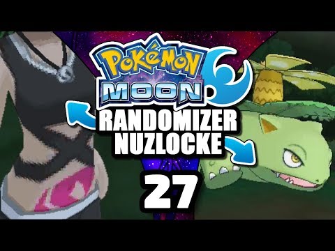 Pokémon Moon Randomizer Nuzlocke Part 27 | GRATUITOUS CHEST SHOTS