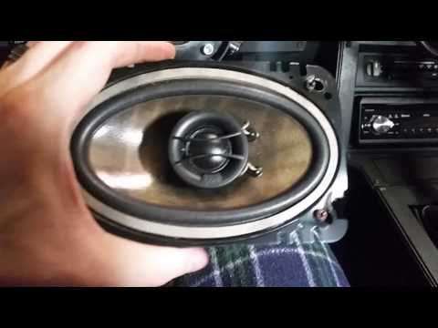 1989 Camaro speaker install