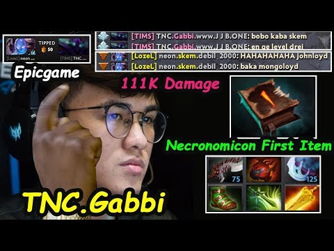 TNC Gabbi [Spectre] Monster Carry 200IQ Epicgame vs Skem Dota2 pro gameplay 7.26