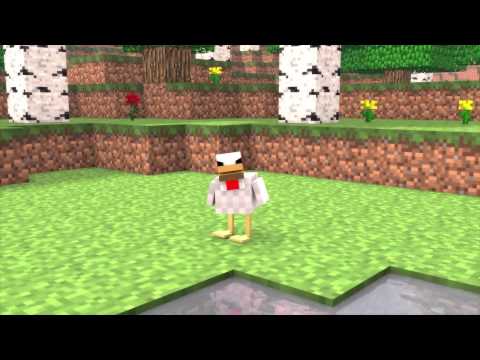 Baldur's Mods - Little chicken - Minecraft 3D Animation