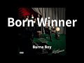 Burna Boy - Born Winner (audio)