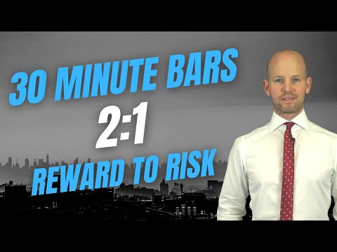 Winning Daily Bar Strategy tested on 30 Minute bars with 2:1 Reward to Risk Ratio