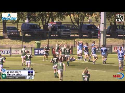 2014 NHRU Grand Final Colts Highlights - Wanderers vs Merewether