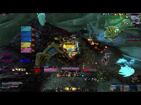 The Necrotic Wake Mythic +15 score +1 FORTIFIED SANGUINE QUAKING PRIDEFUL Protection Paladin