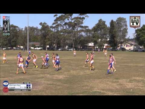 2015 BDAFL ROUND 17 1st Division Warners Bay v Cardiff 1st Qtr