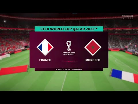 FIFA 23 | World Cup Mode | France Vs Morocco | Ps4 Gameplay